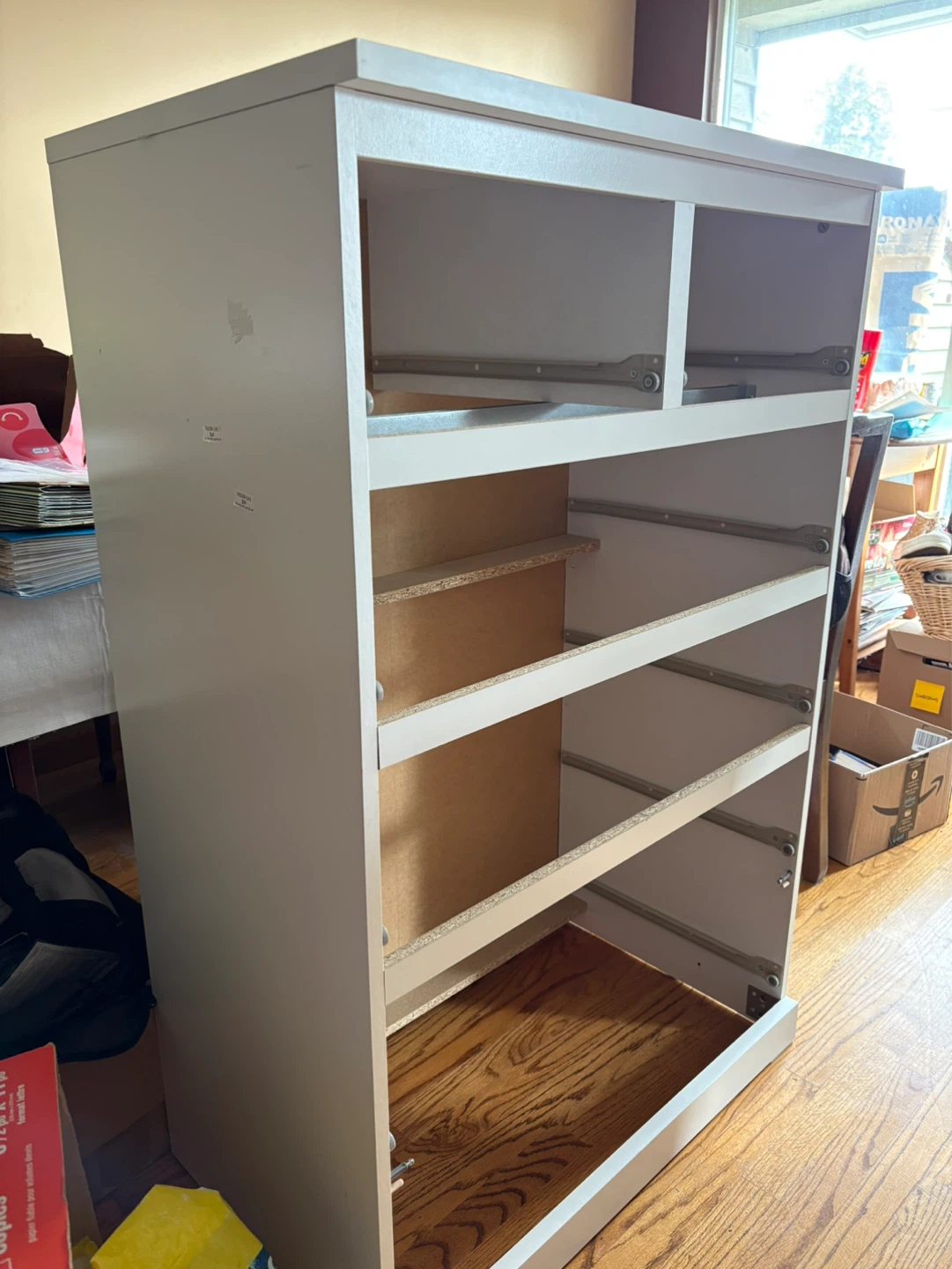 Somewhat Broken IKEA MALM 6-drawer dresser
