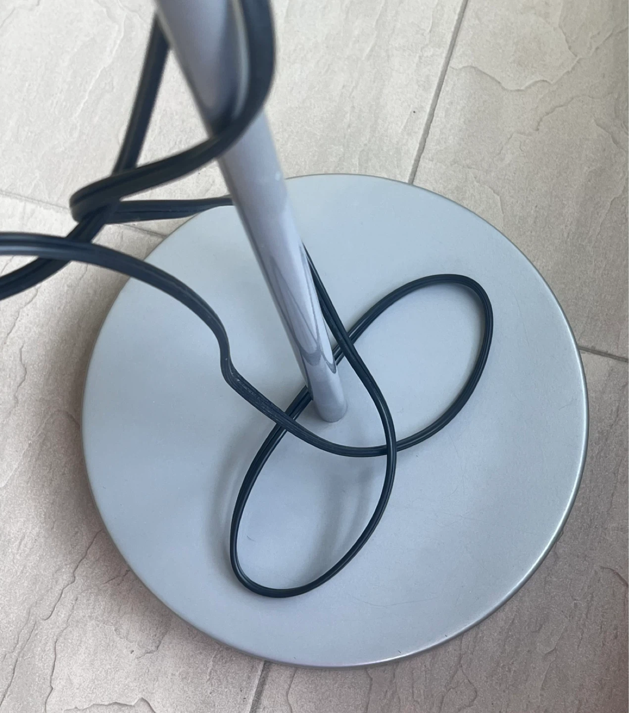 Floor Lamp with White Frosted Shade - photo 3