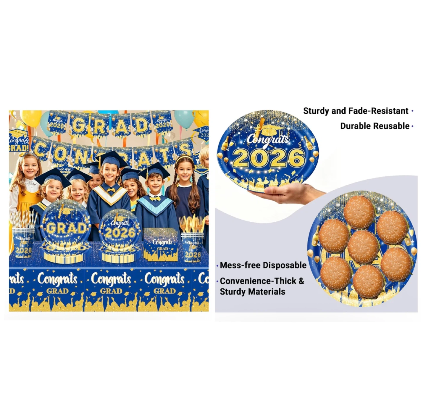 Brand new Party Supplies for Graduation Decorations 2026 - photo 5