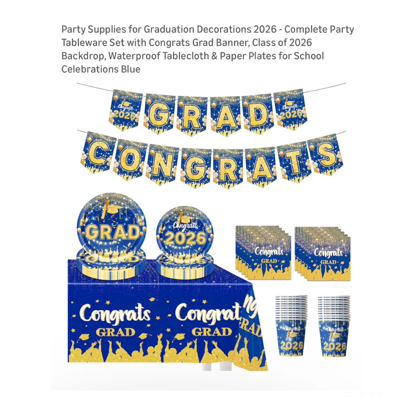 Brand new Party Supplies for Graduation Decorations 2026