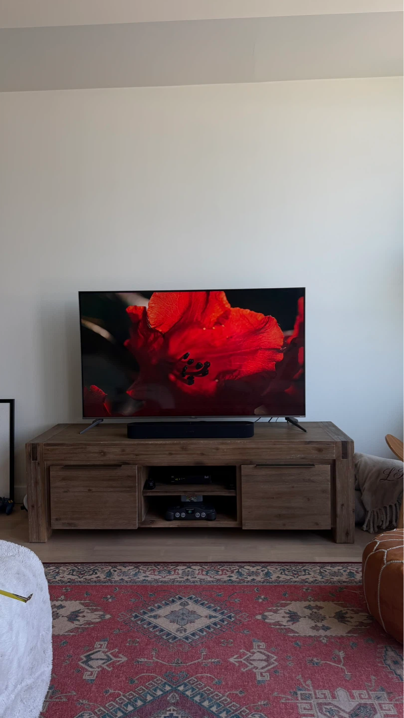 Wooden Media Console - photo 2