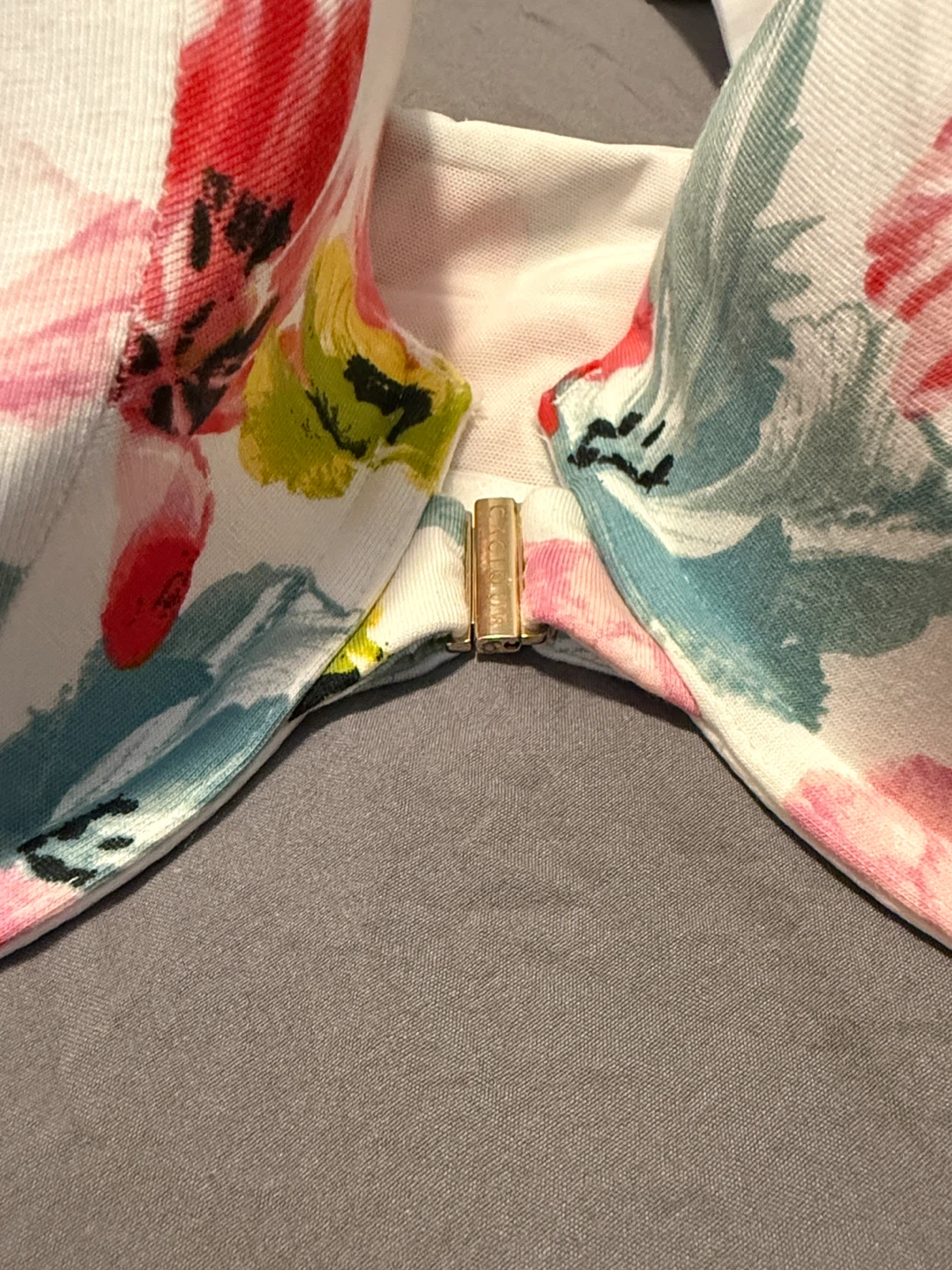 Floral Print Push-Up Bra 42DDD - photo 4