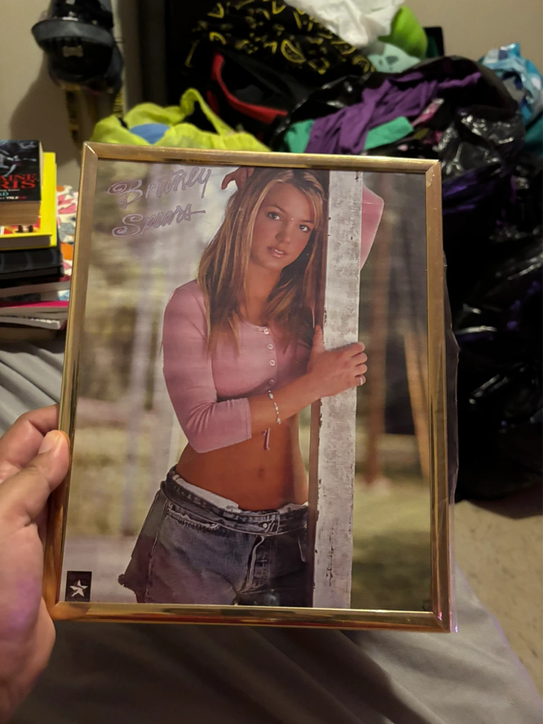 Framed Britney Spears Poster