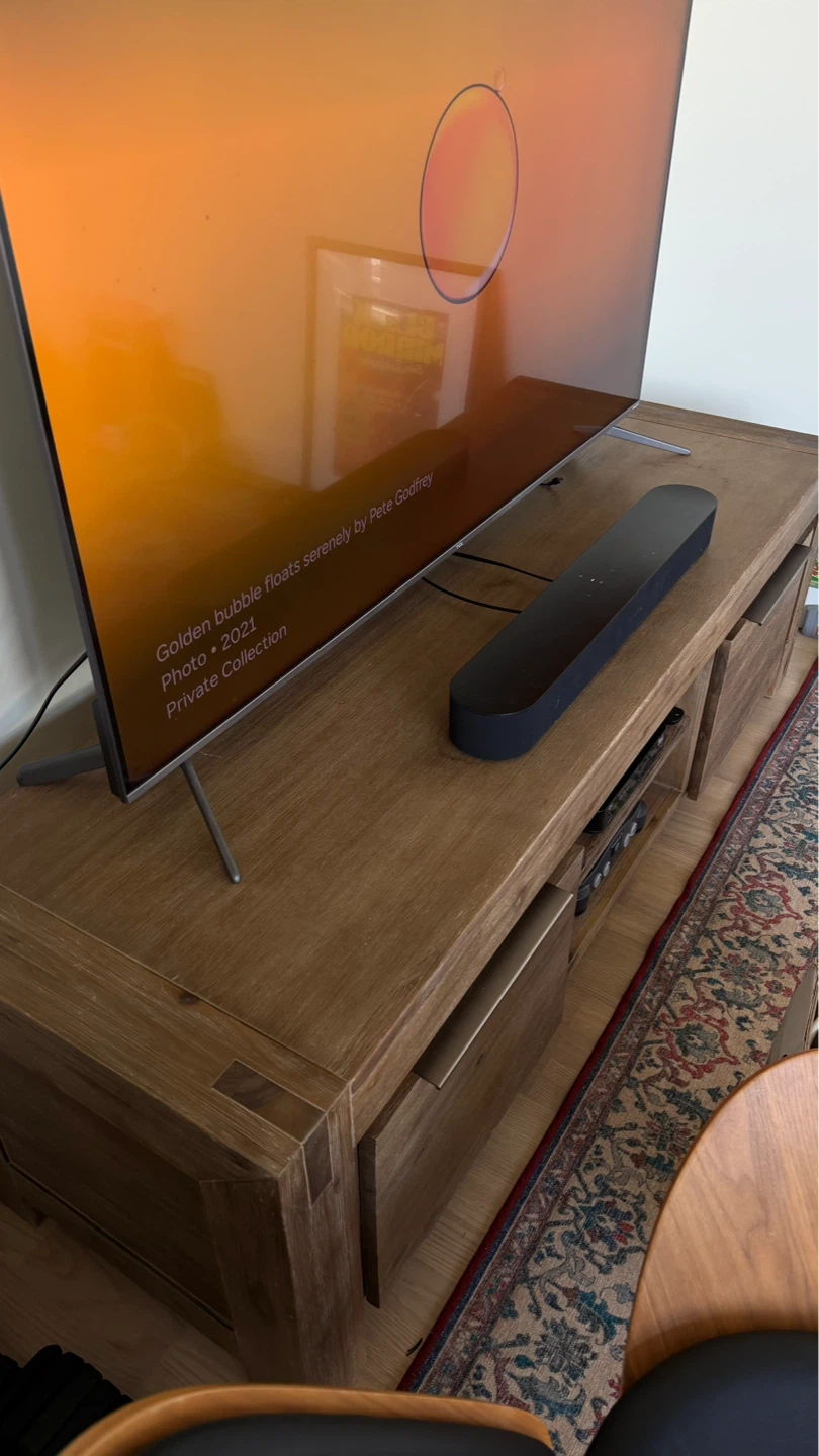 Wooden Media Console - photo 3