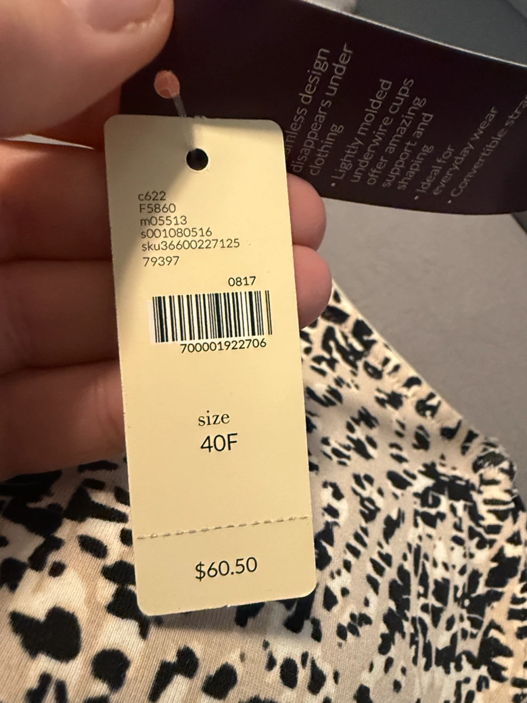 Cacique 40F Shaping Solution Cotton T-Shirt Bra - photo 3