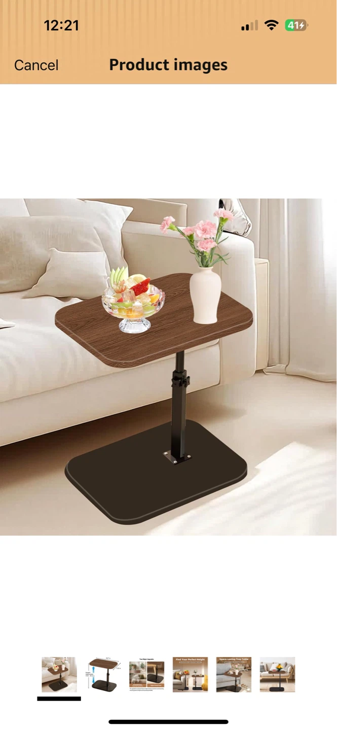 Coffee table Adjustable Height Side Table - photo 2
