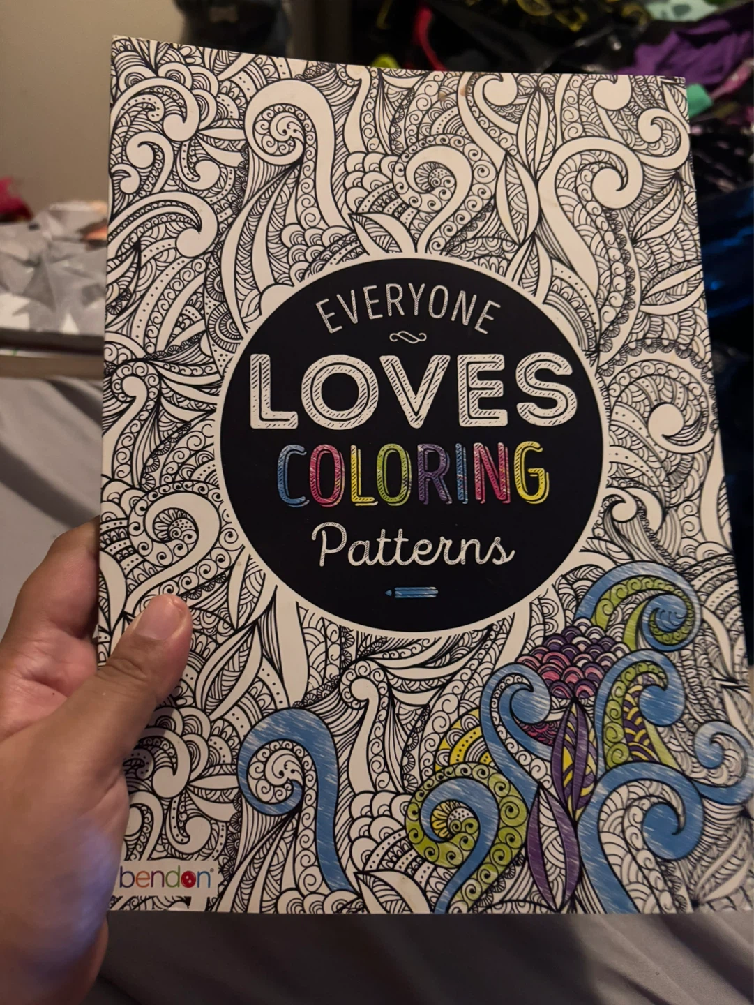 Everyone Loves Coloring Patterns Book