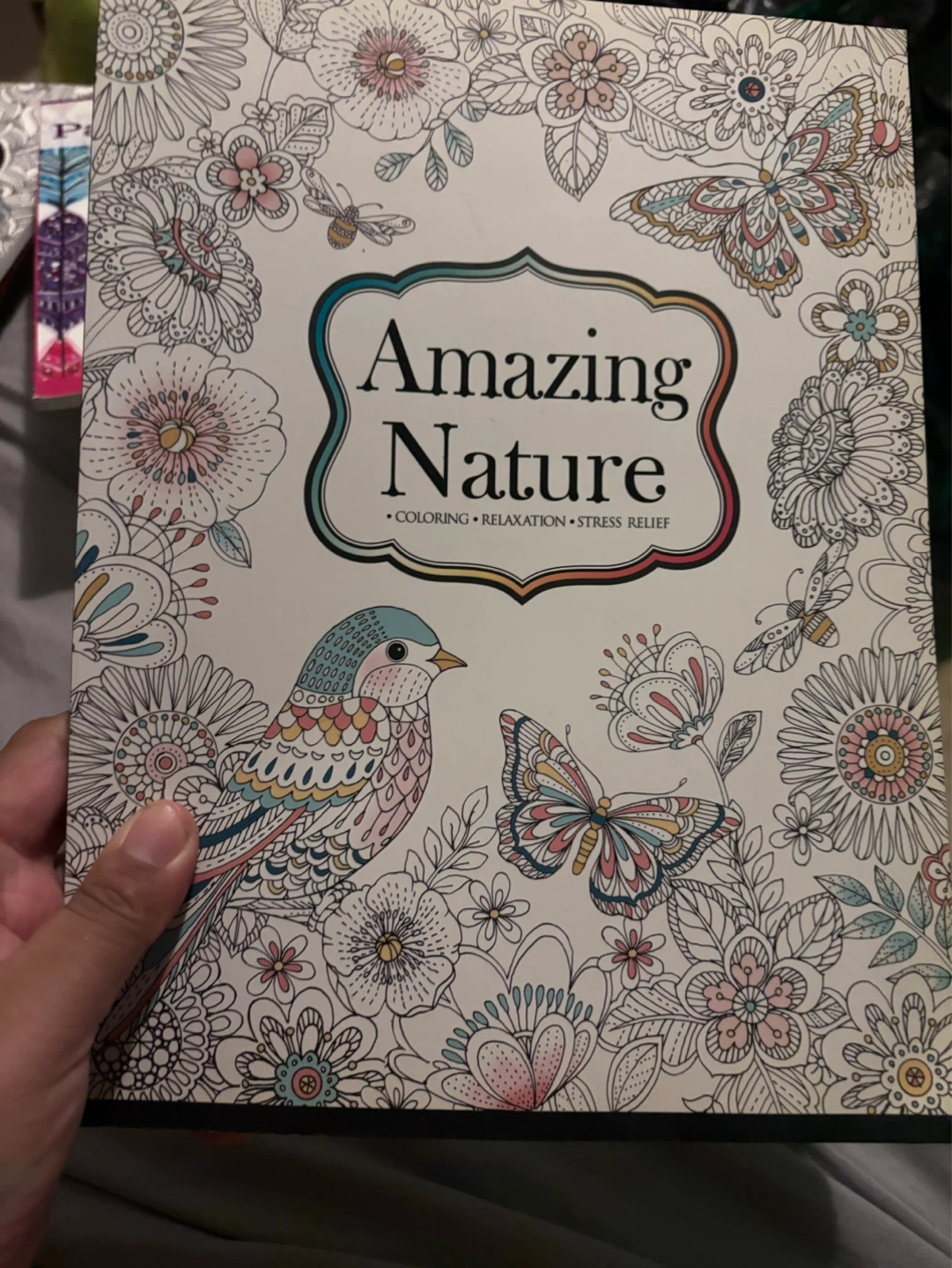 Amazing Nature Coloring Book