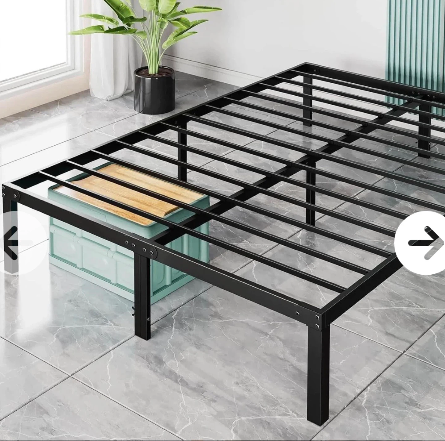Full Size Metal Platform Bed Frame
