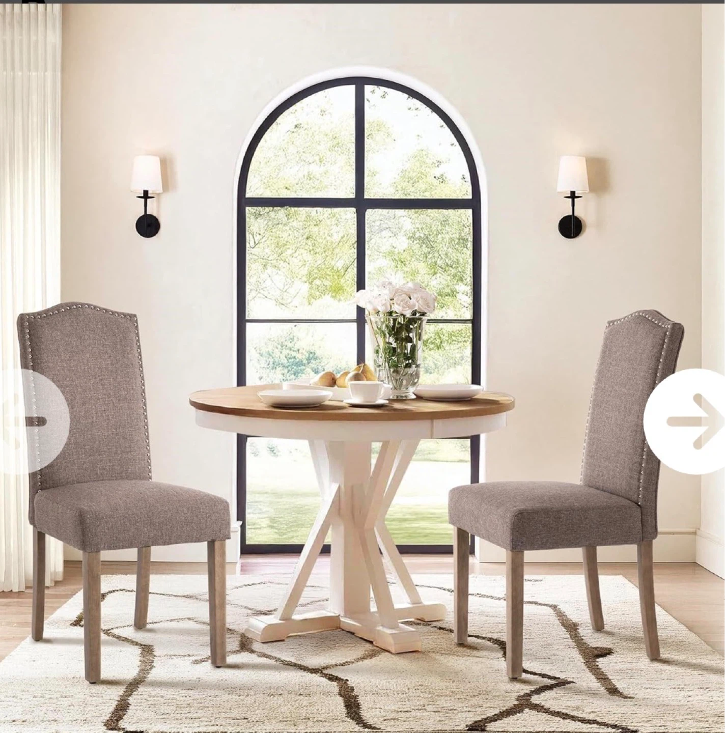 Snugway Upholstered Dining Chairs (Set of 2)