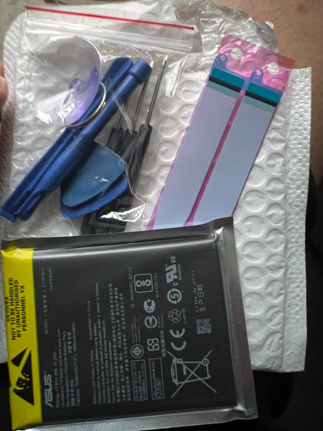 ASUS C11P1612 Li-Polymer Battery Pack 4850mAh - photo 3