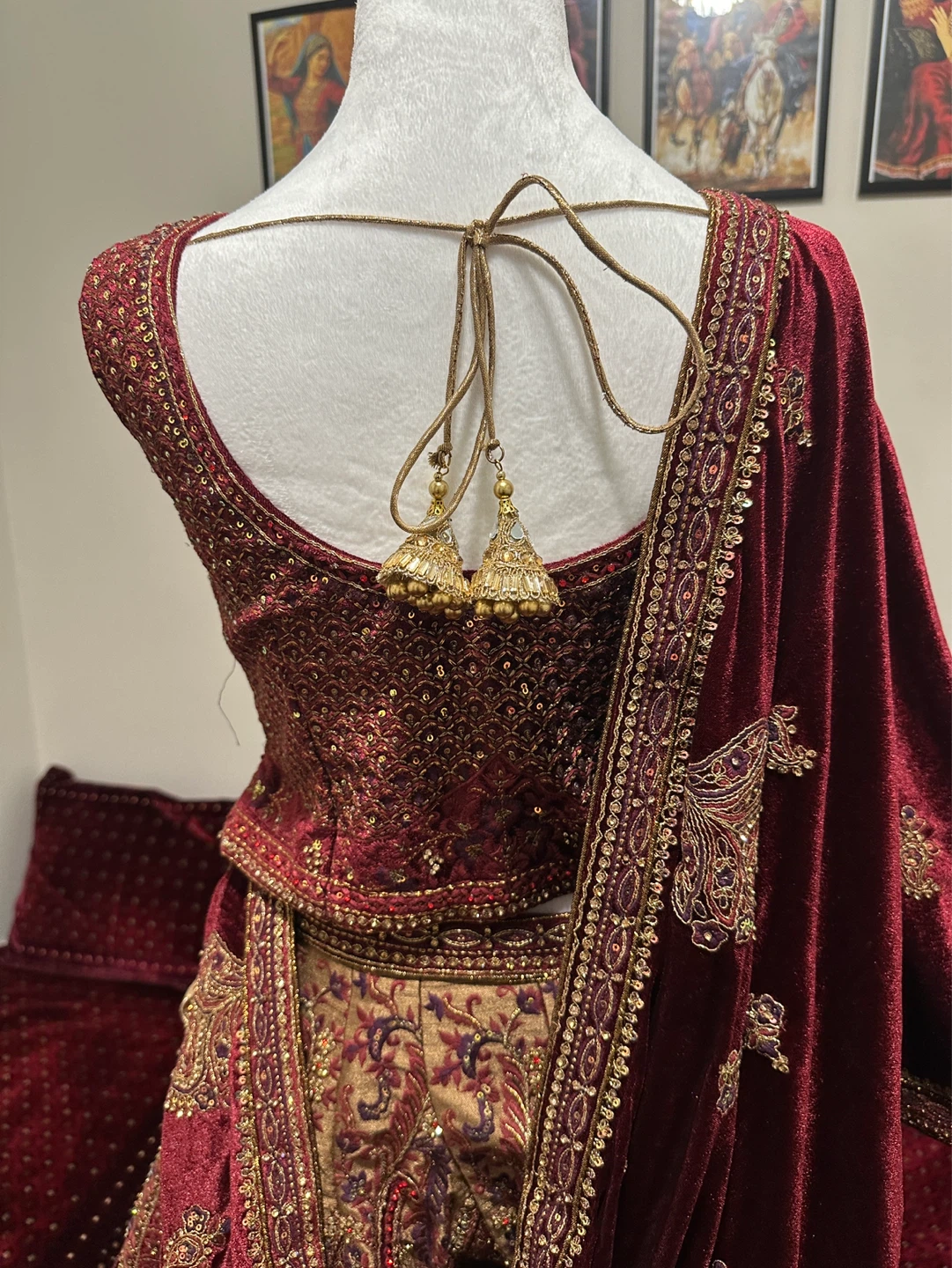 ✨ Brand New Luxury 4-Piece Bridal Lehenga ✨ - photo 5