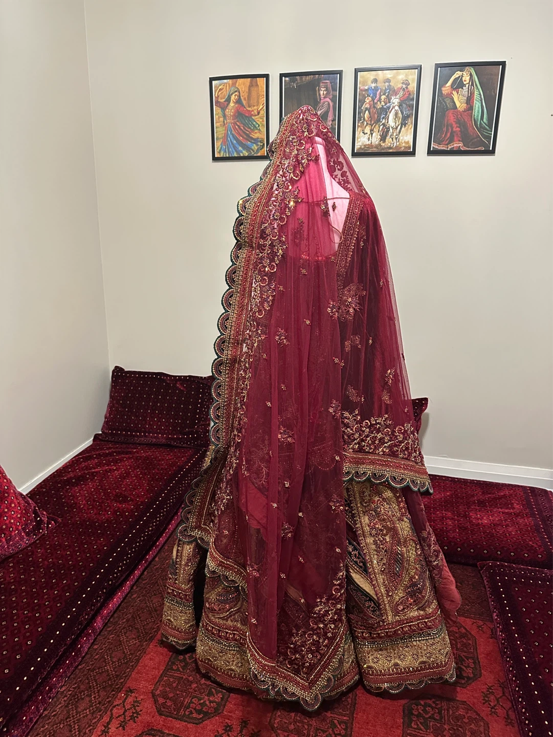 ✨ Brand New Luxury 4-Piece Bridal Lehenga ✨ - photo 2