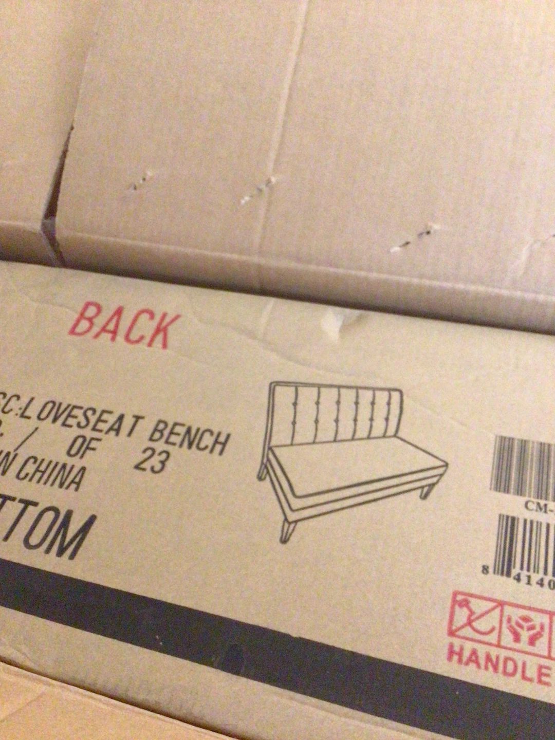 Loveseat Bench