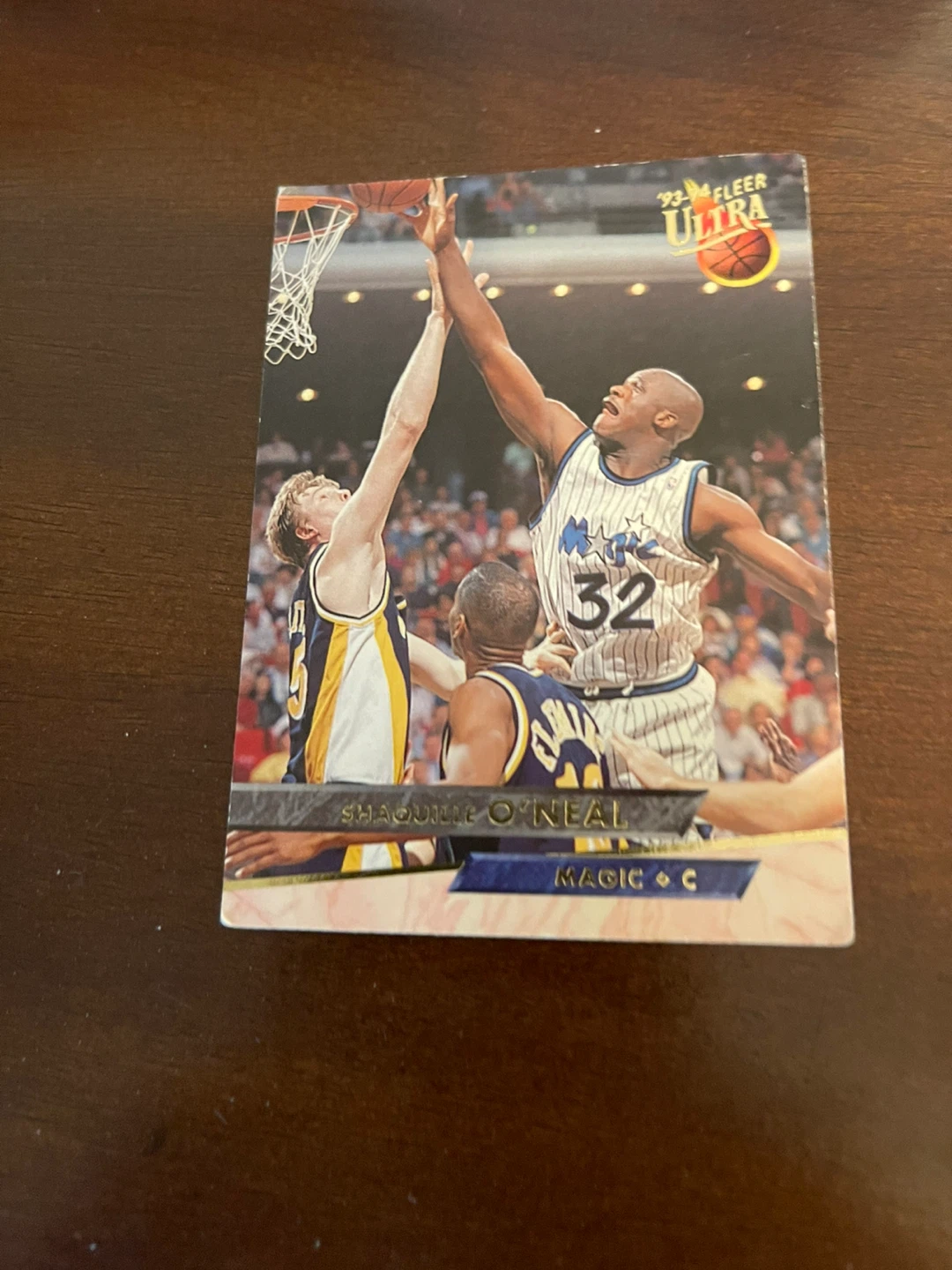1993 Fleer Ultra Shaquille O'Neal Basketball Card