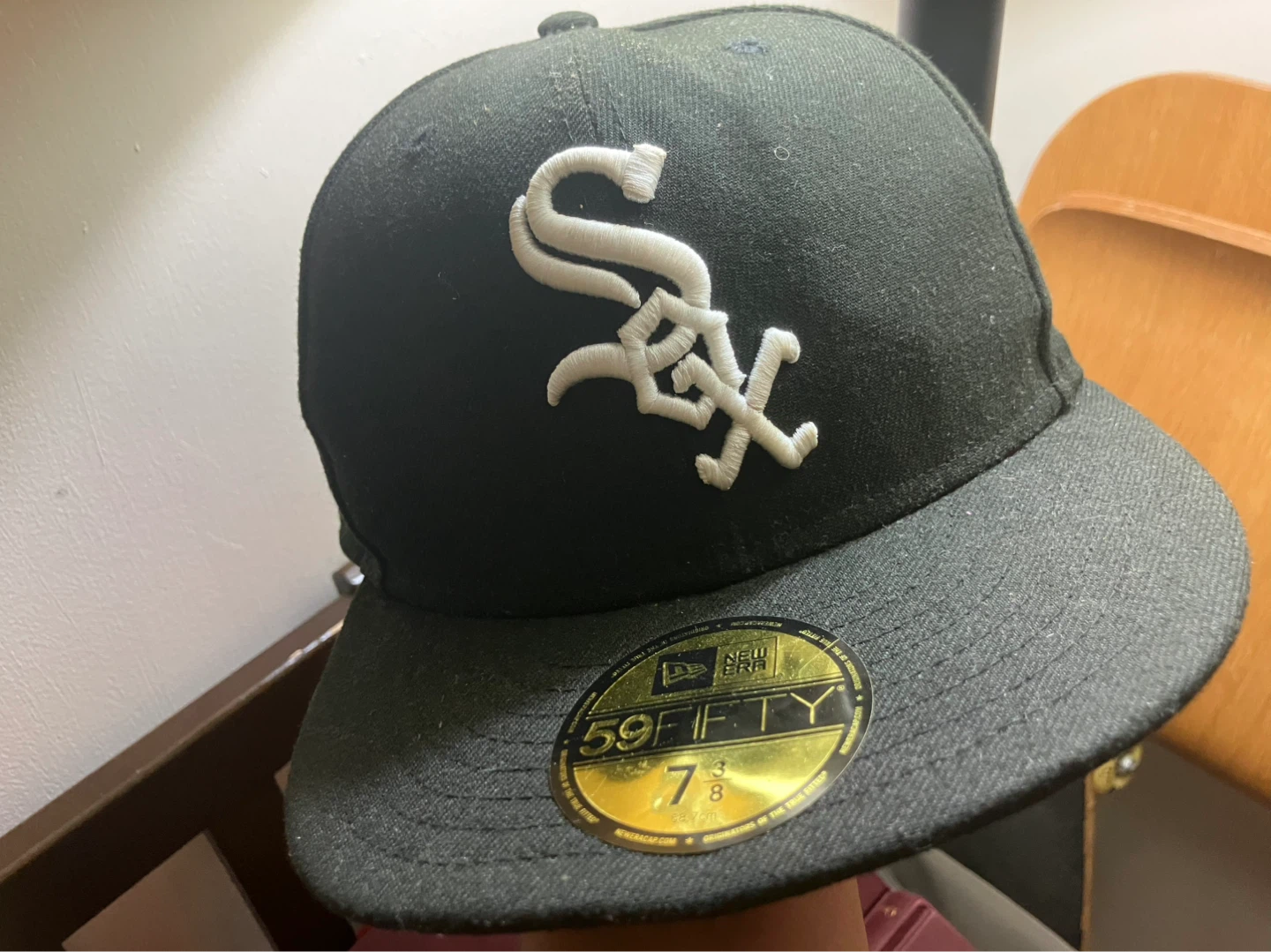 New Era Chicago White Sox 59FIFTY Fitted Hat Size 7 3/8 - photo 4