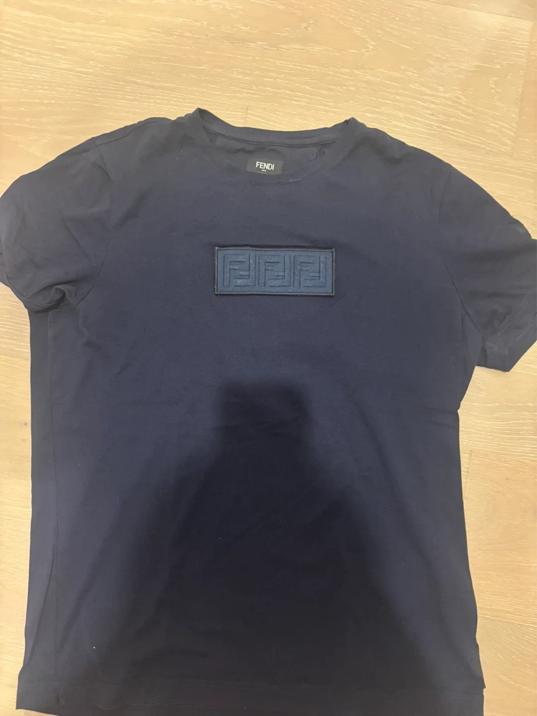 Fendi T-Shirt - Navy Blue - Size M