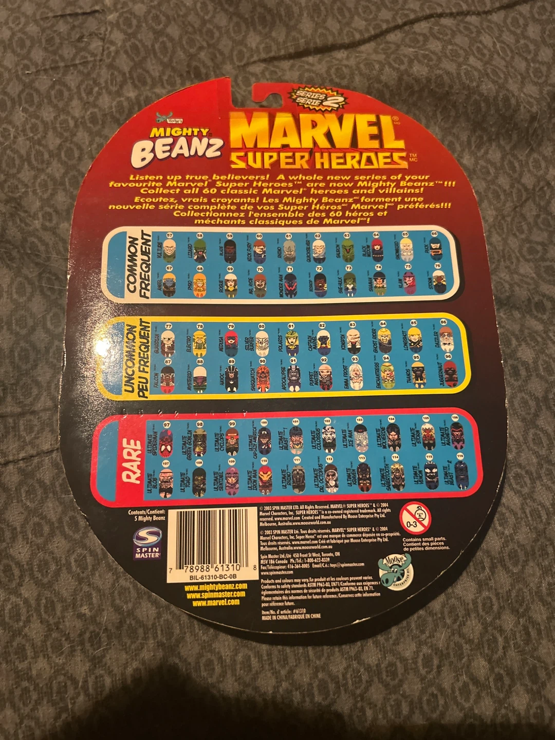Mighty Beanz Marvel Super Heroes Collector Pack - photo 3