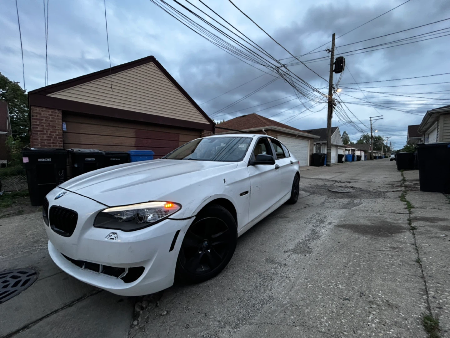 White 2013 BMW 528i Sedan - photo 3