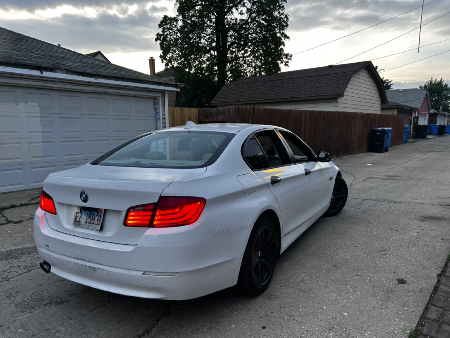 White 2013 BMW 528i Sedan - photo 5