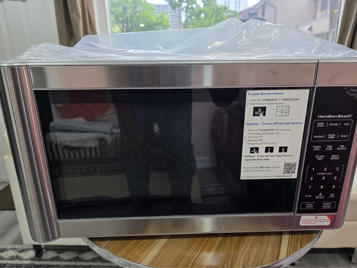Hamilton Beach Microwave Oven 1.1 cu.ft. Stainless Steel - photo 5