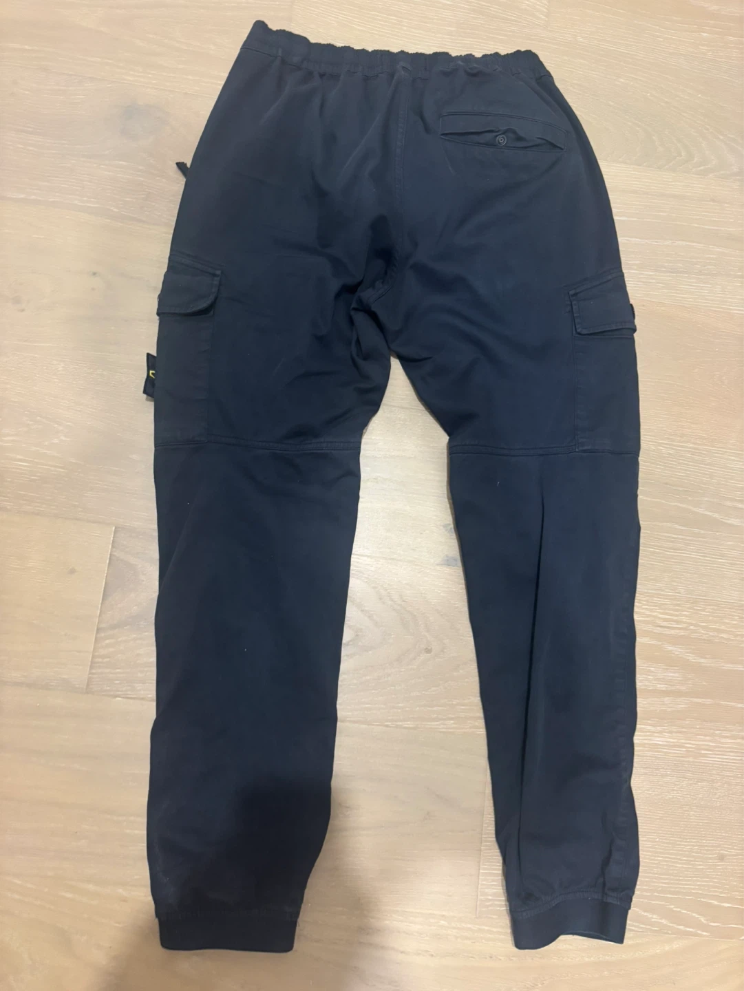 Stone Island Black Cargo jogger Pants - photo 3