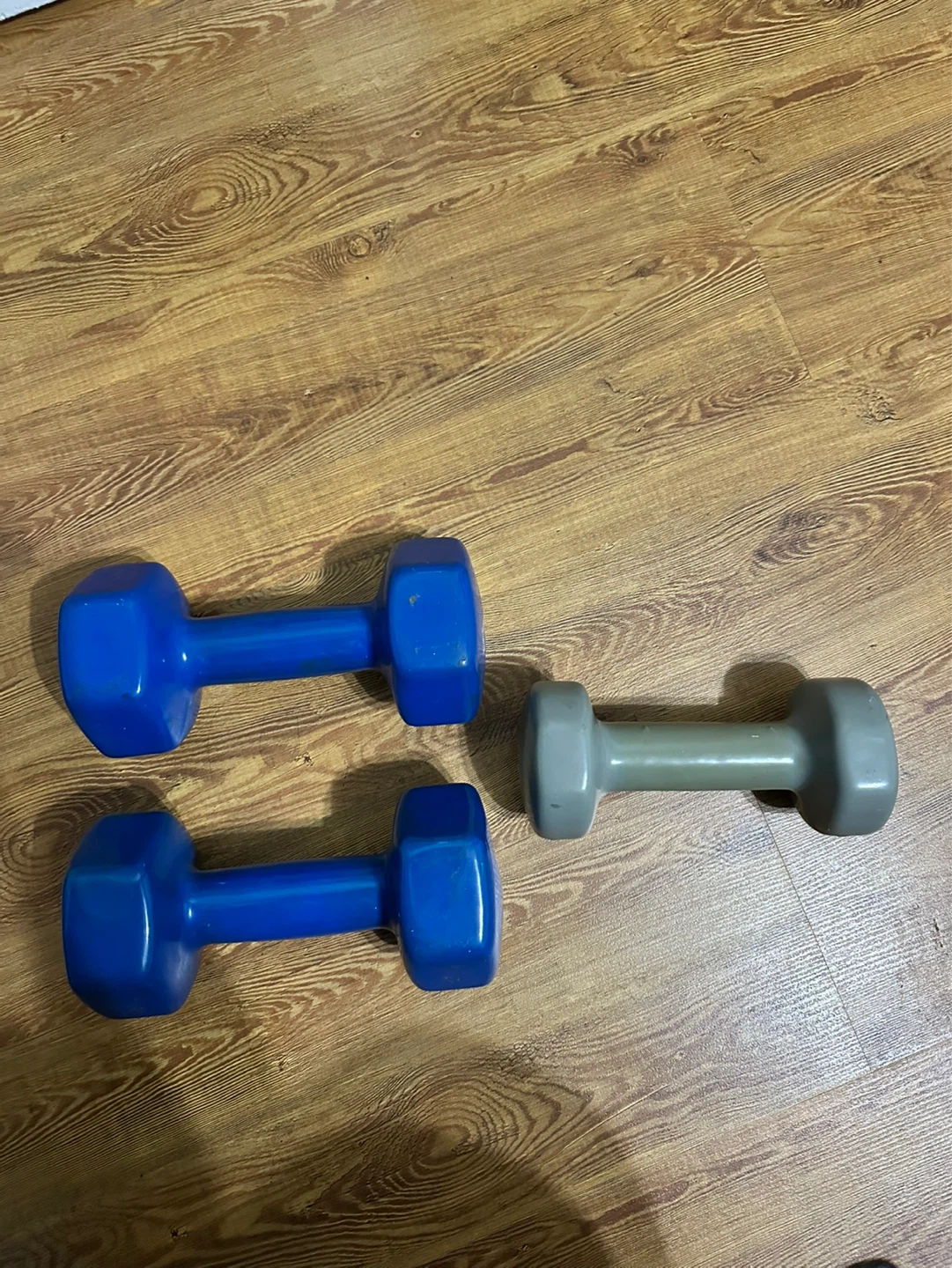 Dumbbells - 12 LB and 7 LB