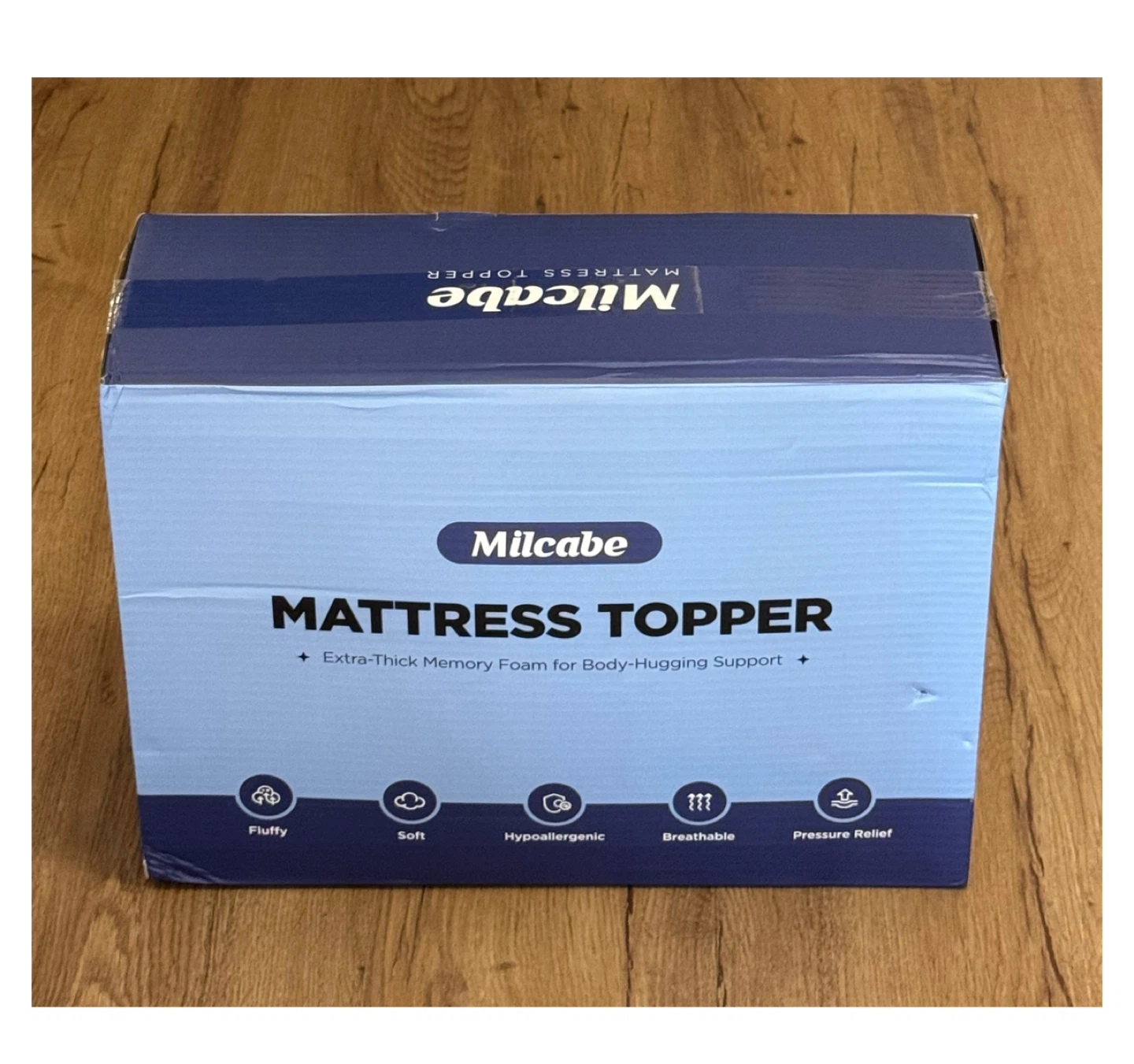 Brand new 3 Inch Ultra-Fluffy Memory Foam Mattress Topper Queen - photo 2