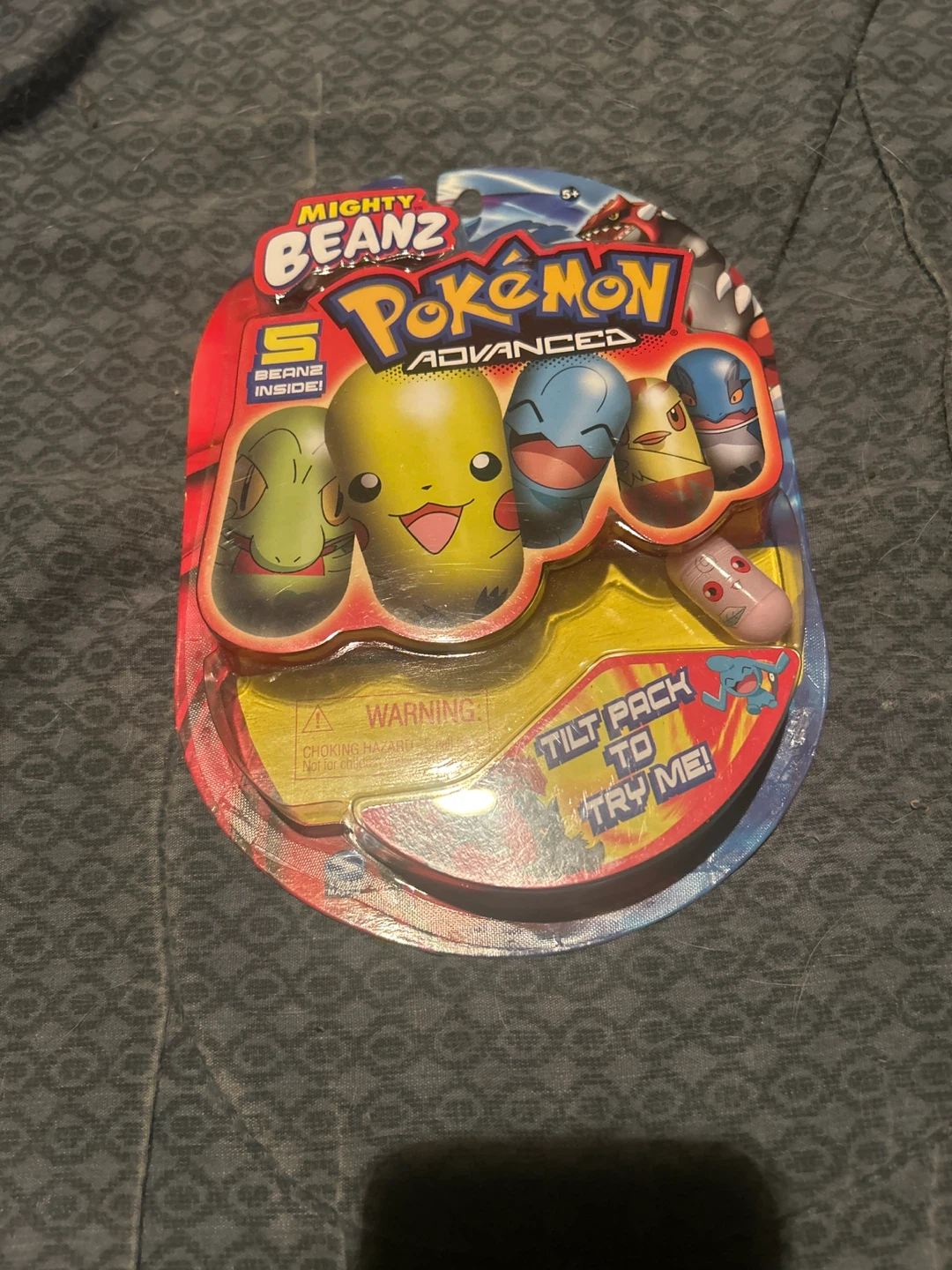 Mighty Beanz Pokemon Advanced - 5 pack collector never opened