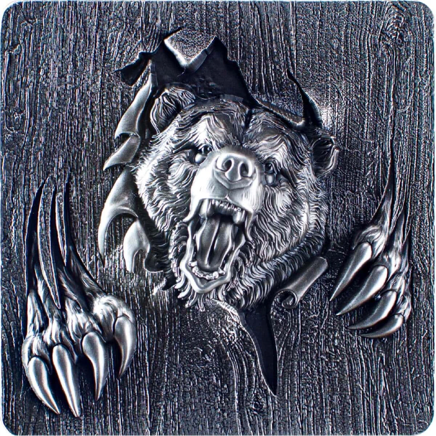 2oz .999 Korean stacker Bear - photo 2