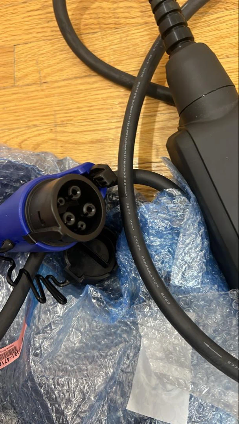 Toyota Lexus Portable EV Charger Cable Type 3 - photo 4