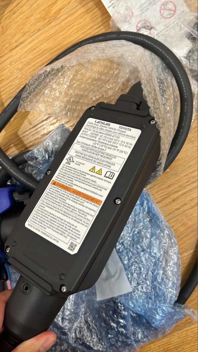 Toyota Lexus Portable EV Charger Cable Type 3 - photo 2