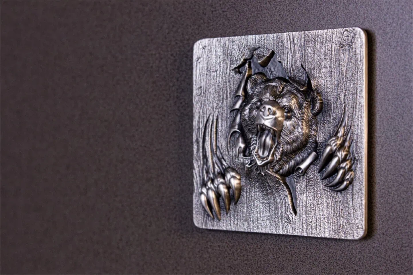 2oz .999 Korean stacker Bear - photo 4