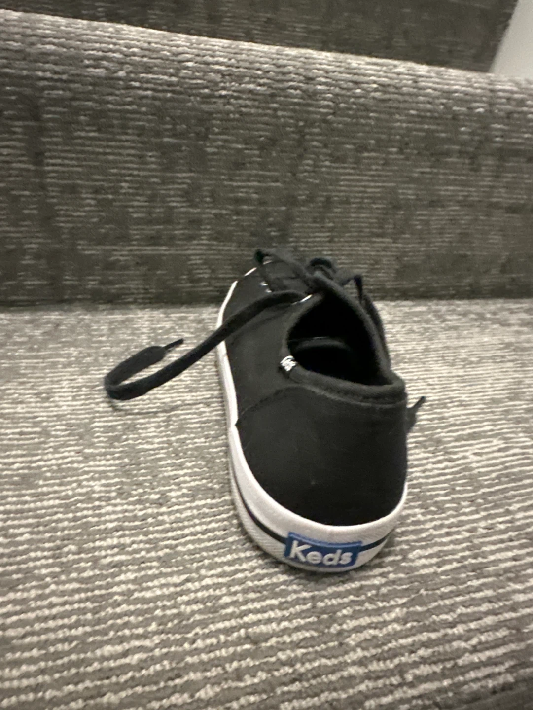 Keds Black Canvas Sneakers