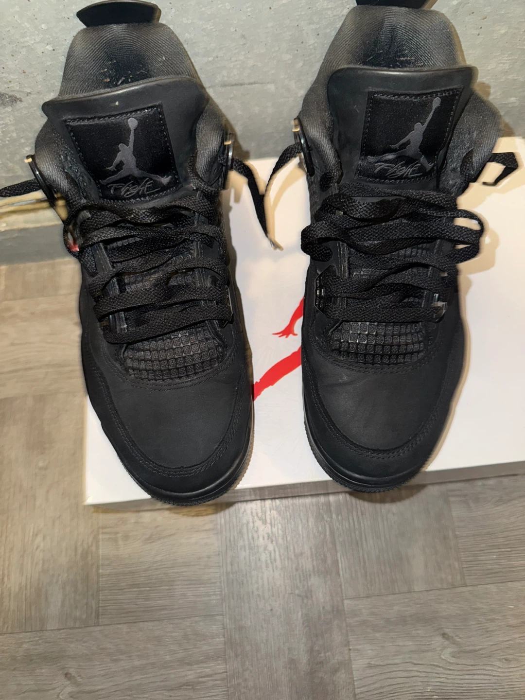 Jordan 4 Black Cat 2025 Size 8.5 NoBox - photo 2