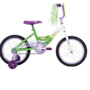 Disney Tinkerbell Kids Bike - Purple and Green