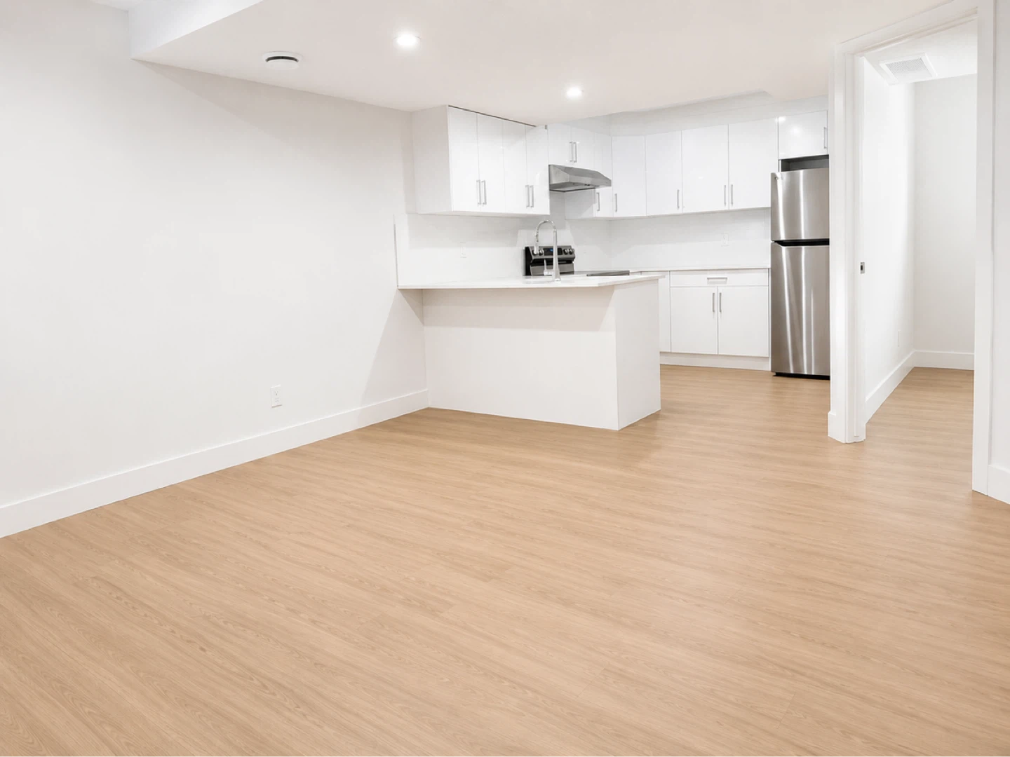 1 Bed 1 Bath Brand New Legal Basement