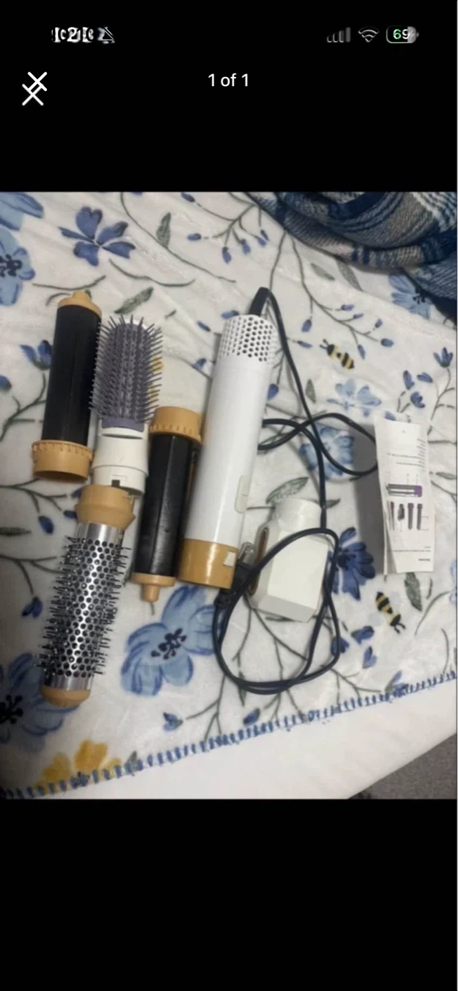 Hot Air Styler Hair Dryer Set with Attachments