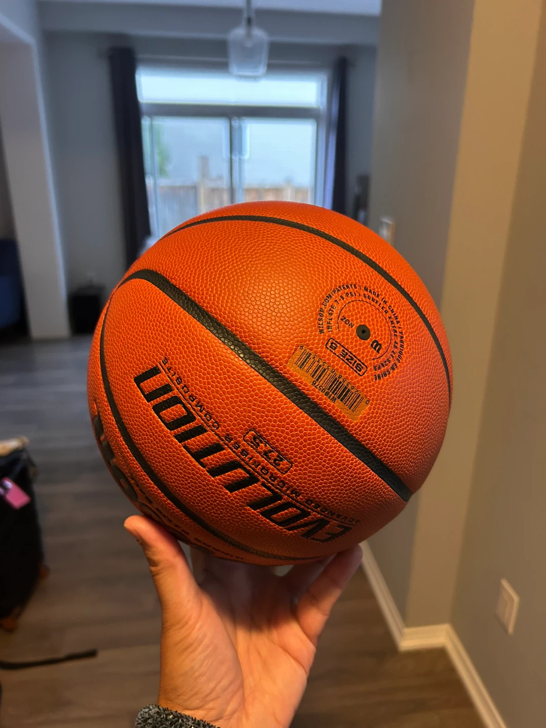 Wilson Evolution Indoor Game Ball Basketball Size 27.5 - photo 2