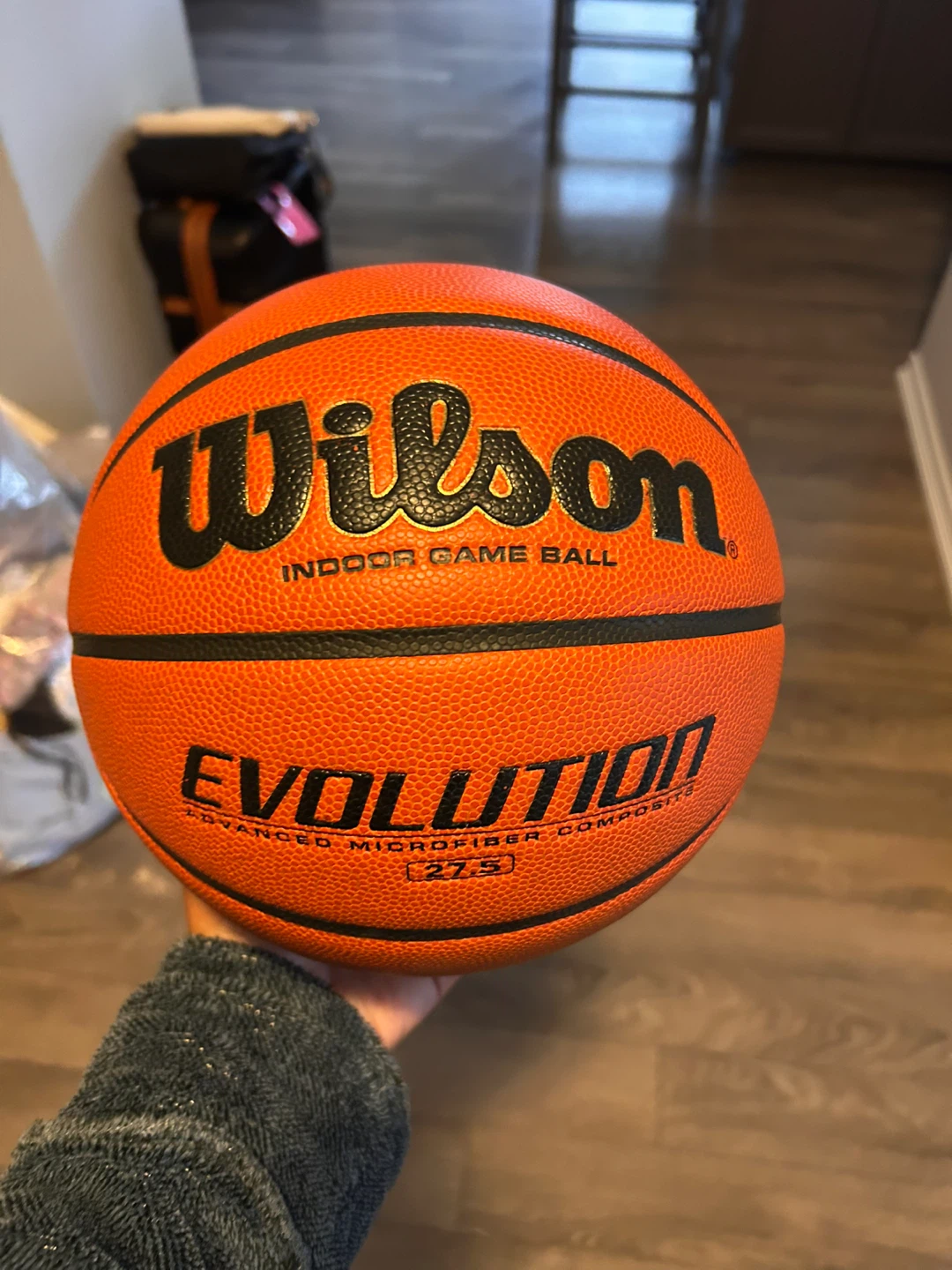 Wilson Evolution Indoor Game Ball Basketball Size 27.5