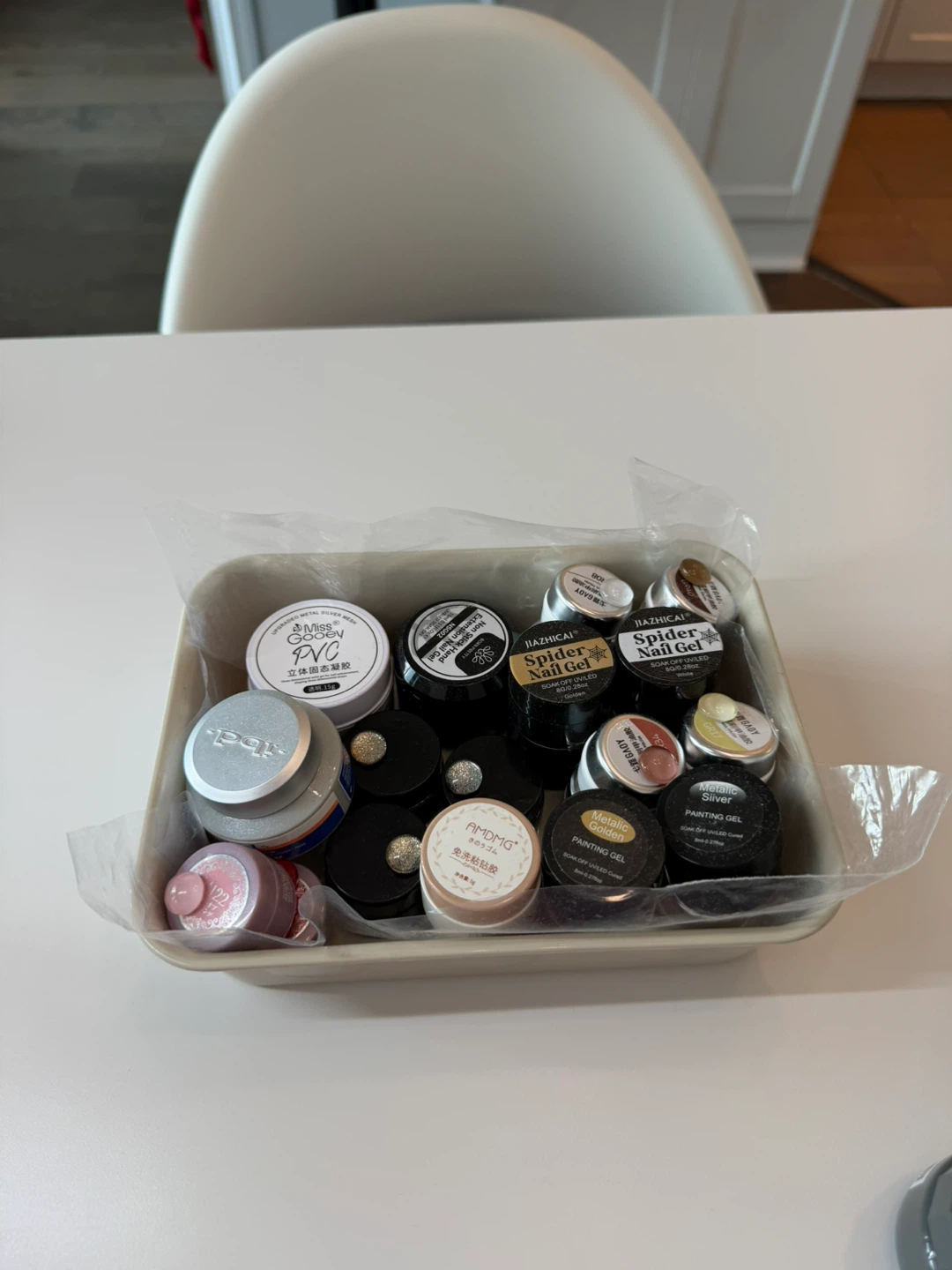 Full set nail kit with polish gels - photo 5