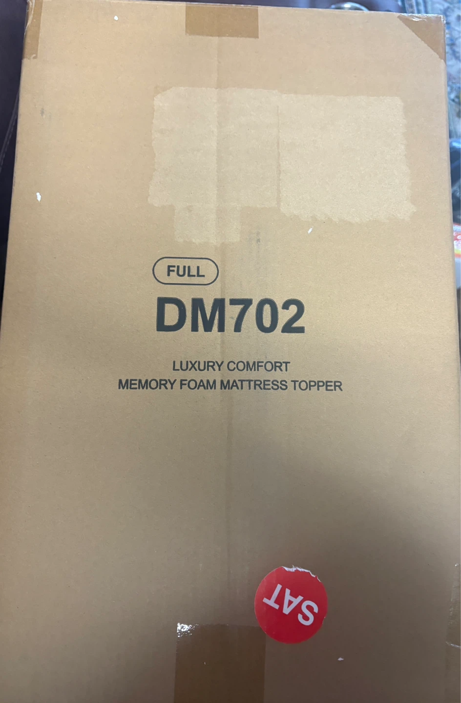 Full Memory Foam Mattress Topper - photo 2