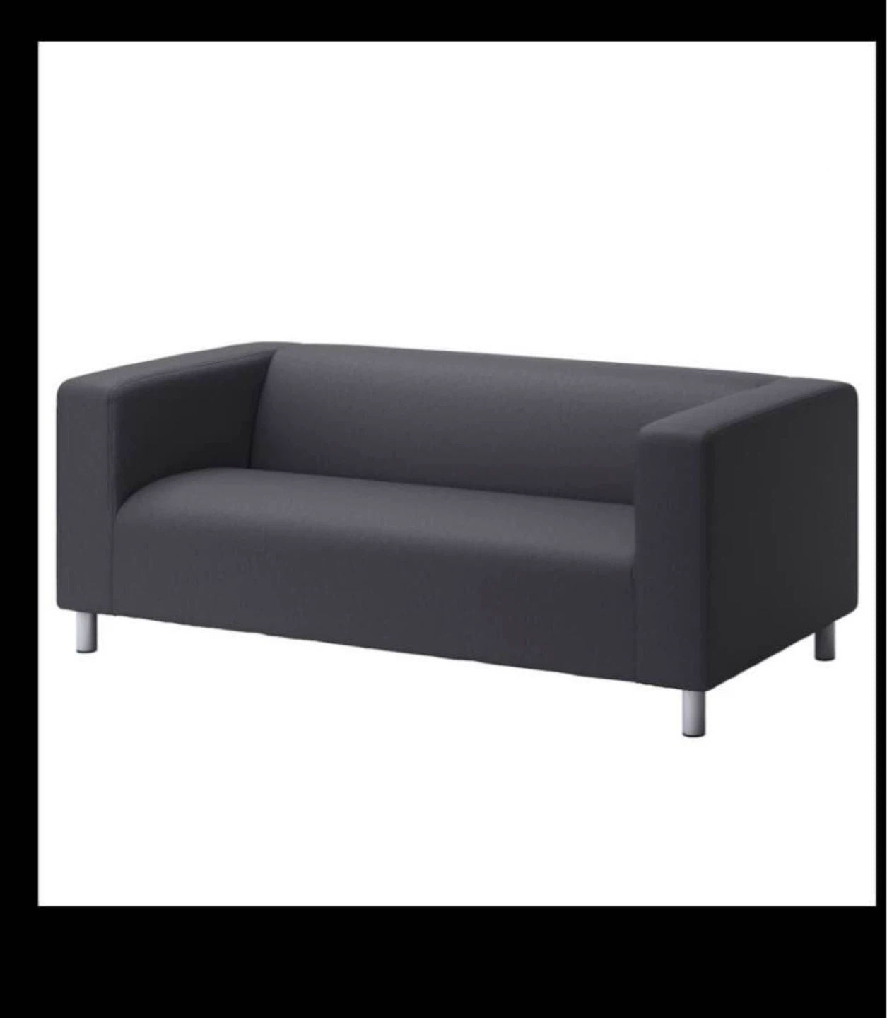 IKEA Klippan 2-Seater Sofa - Grey - photo 3