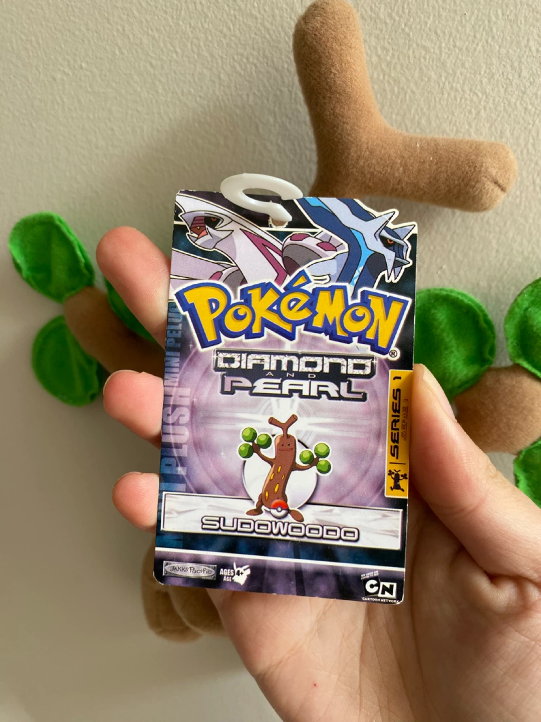 Pokemon Sudowoodo Plush Diamond & Pearl Series 1 - photo 3