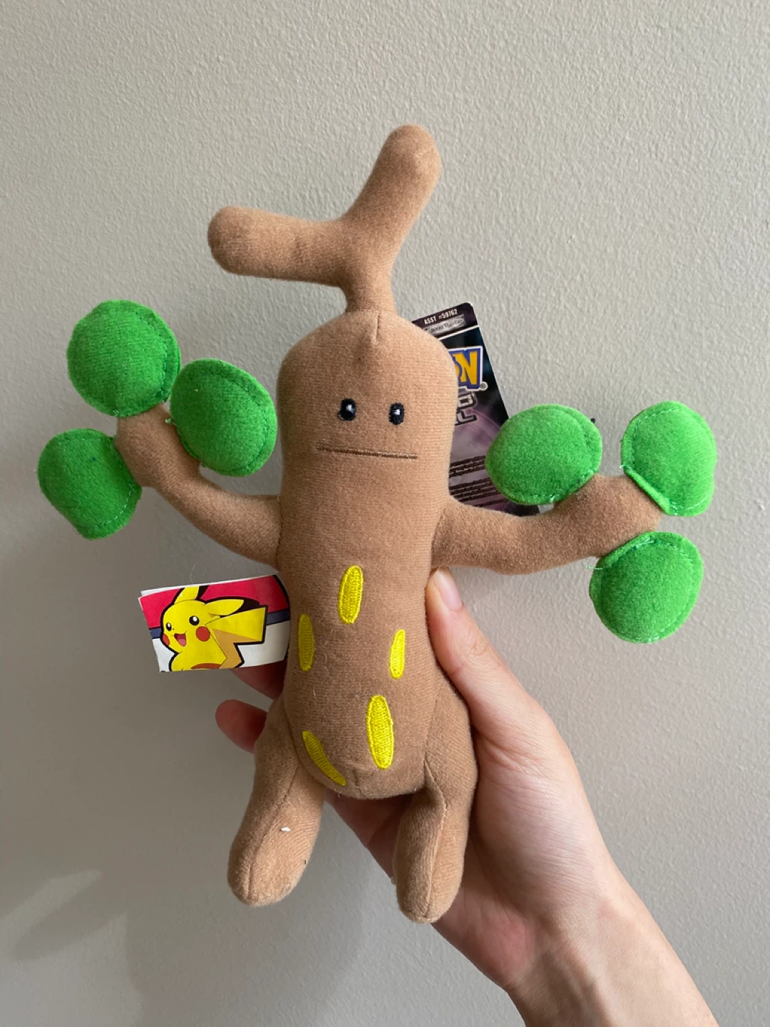 Pokemon Sudowoodo Plush Diamond & Pearl Series 1