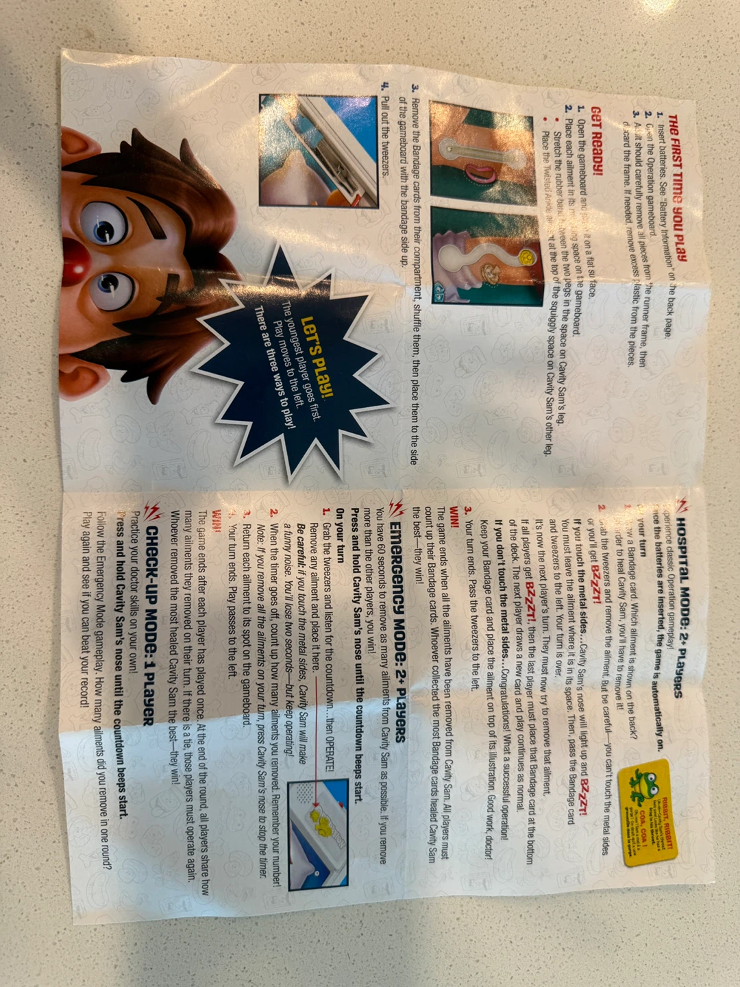 Operation Board Game - photo 4