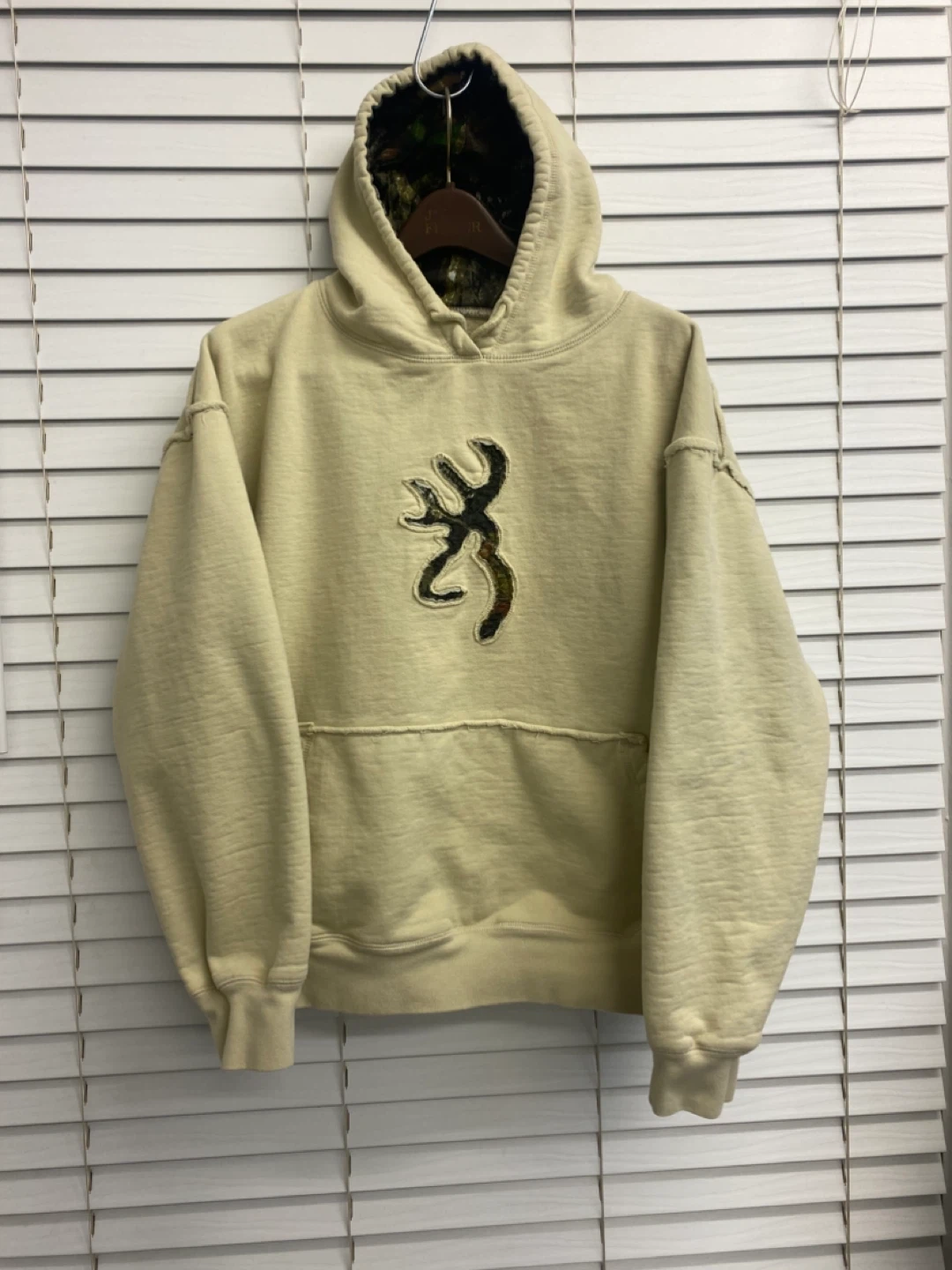 Browning Camo Buckmark Logo Pullover Hoodie Men’s - XL
