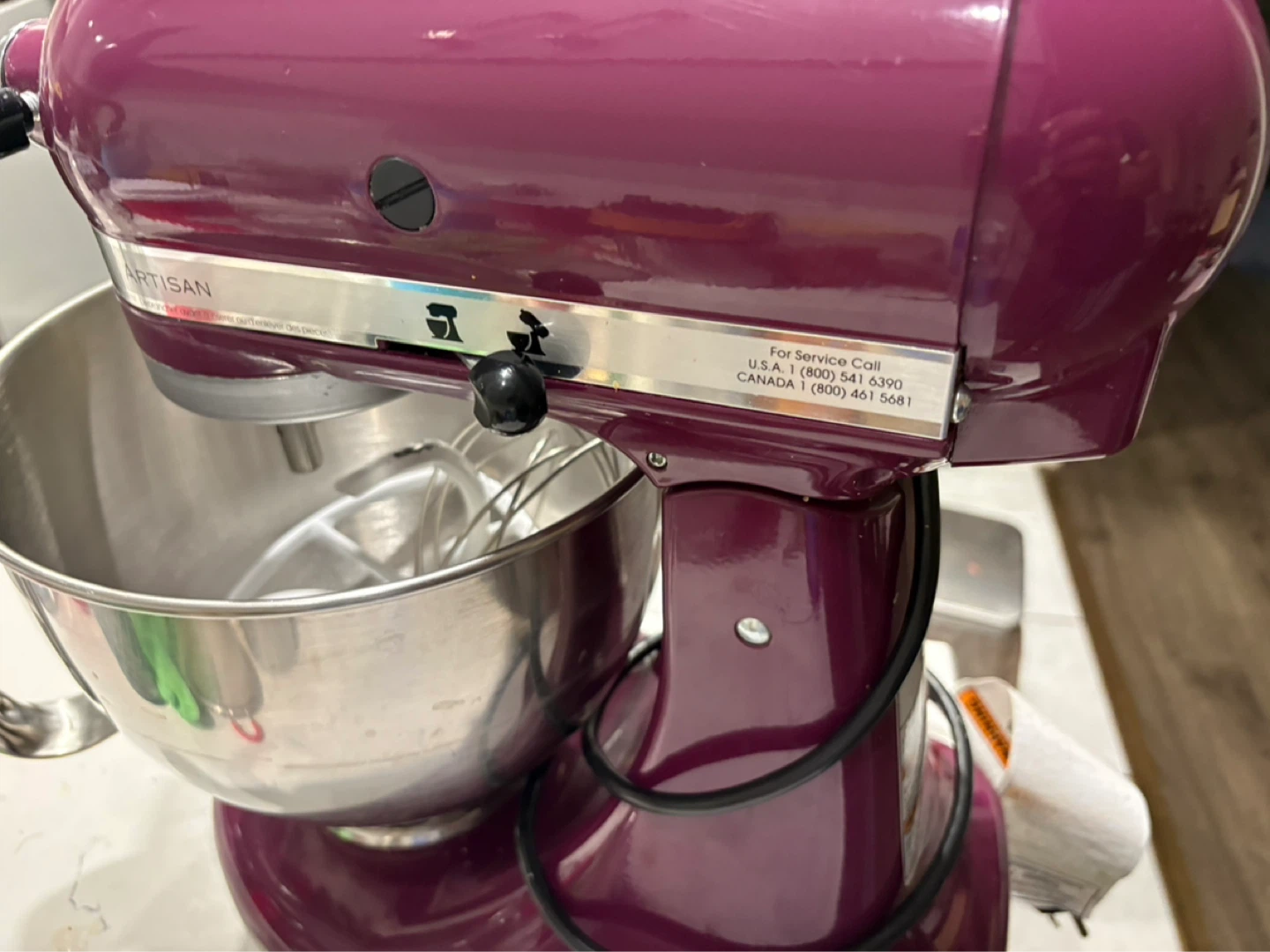 KitchenAid Artisan Stand Mixer - Purple - photo 2
