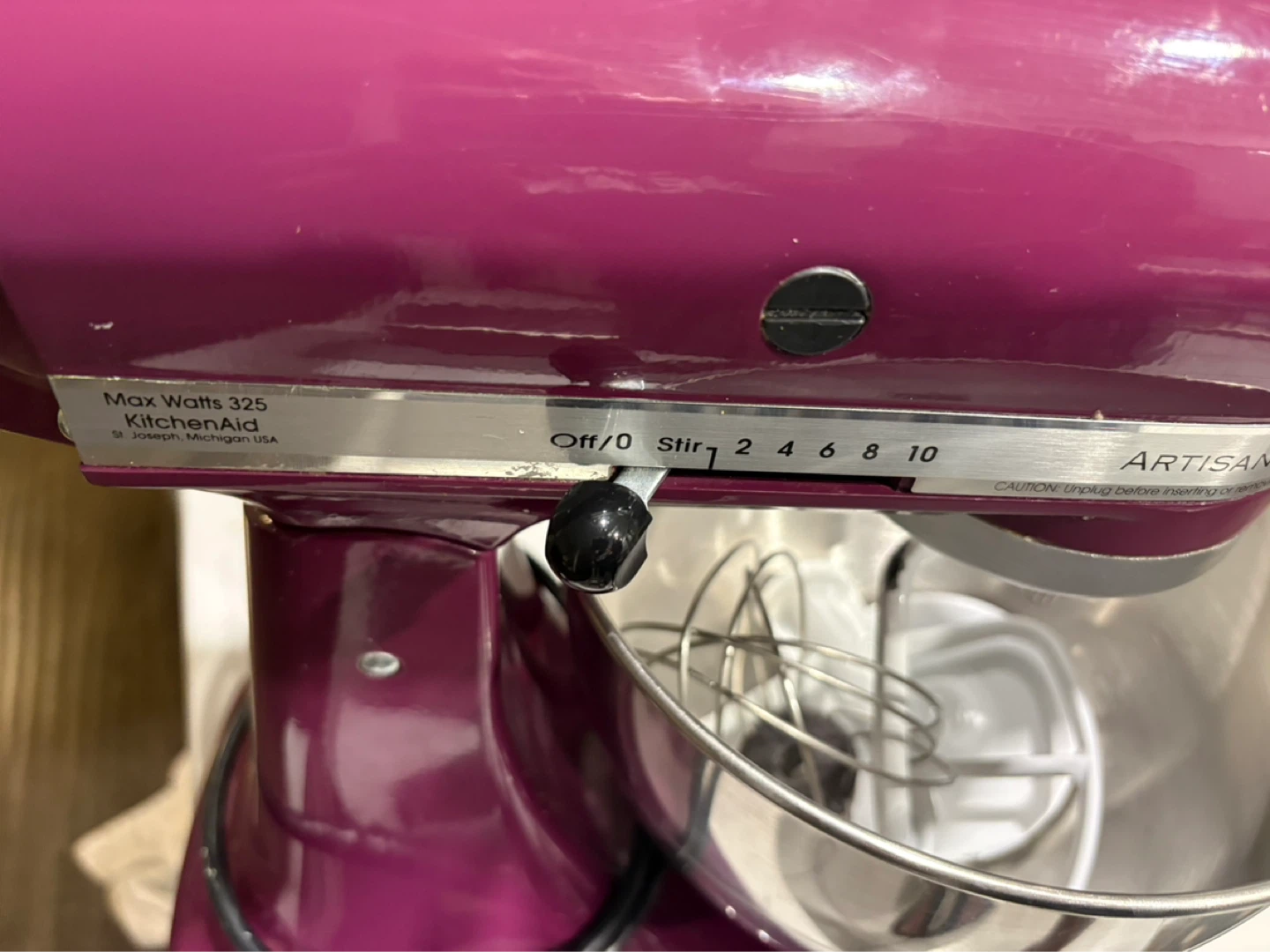 KitchenAid Artisan Stand Mixer - Purple - photo 4
