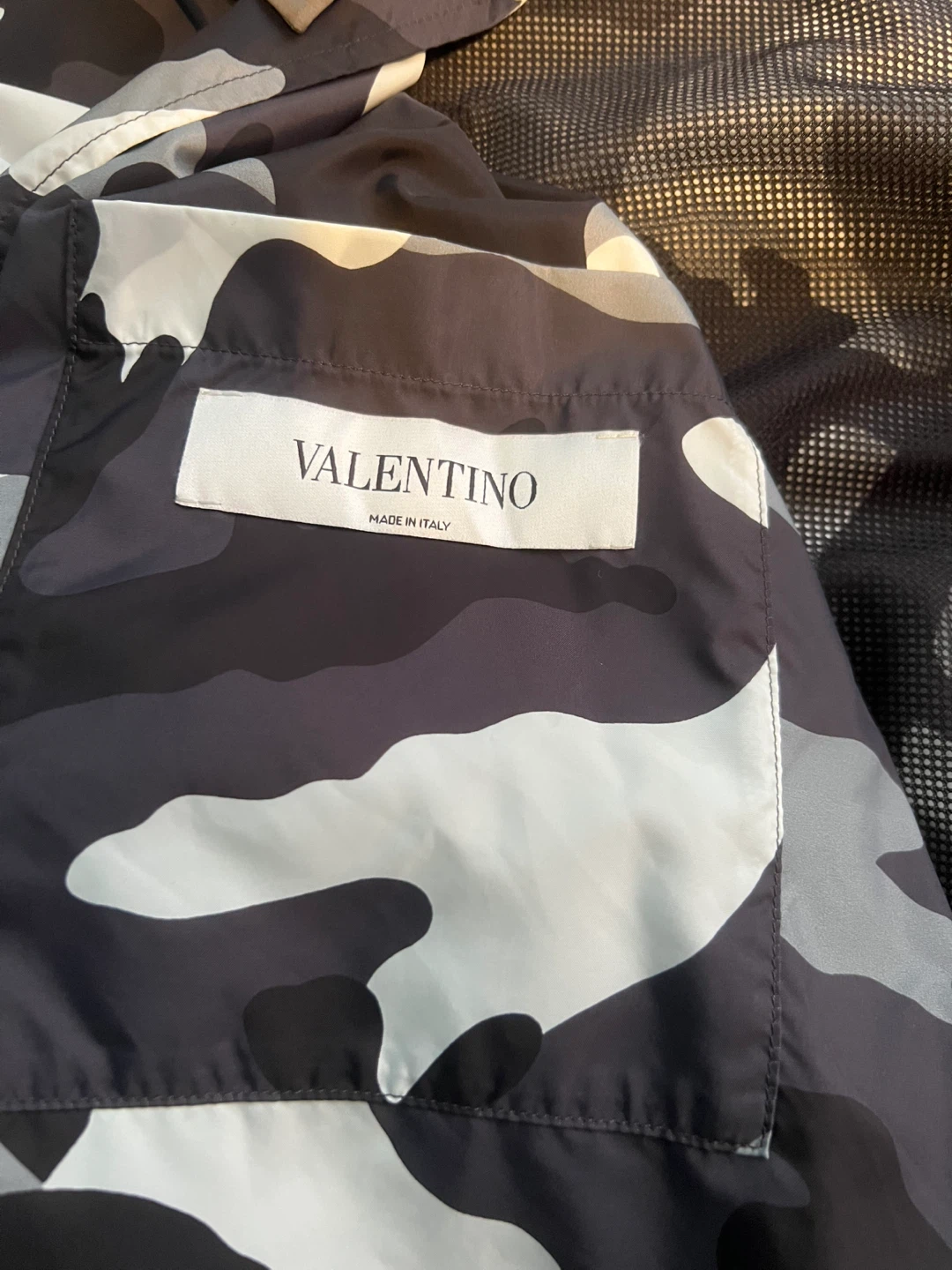 Valentino Camo Windbreaker Jacket – Size 54 (US 44) - photo 5